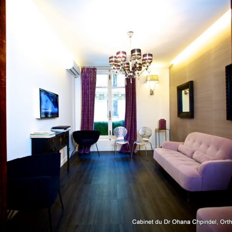 Sale d'attente cabinet orthodontiste paris 17