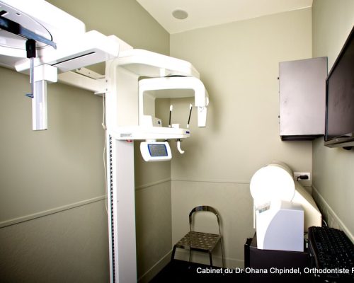 orthodontiste Paris 17 - salle de radio du Dr Ohana-Chpindel